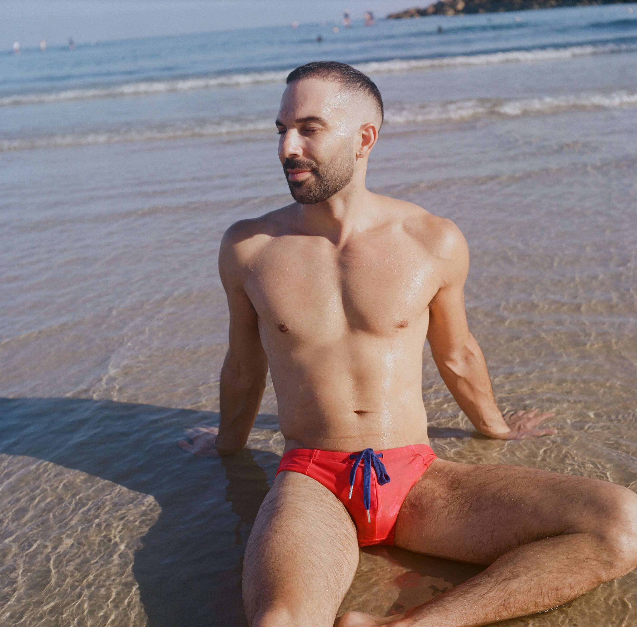 Osiris Briefs in Baywatch Red