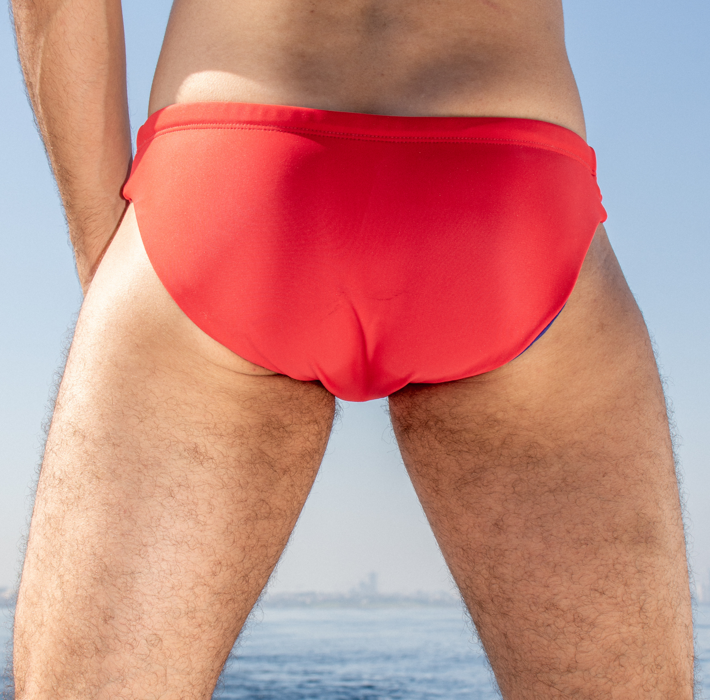 Osiris Briefs in Baywatch Red